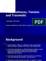 Pneumothorax, Tension and Traumatic