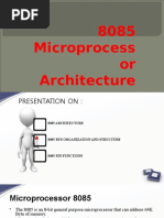 8085 Microprocess or Architecture