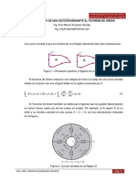 Propiedades de Una Sección Mediante El Teorema de Green