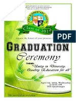 Graduation Invitation 