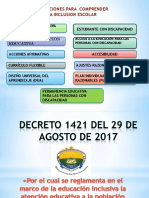 Taller Docentes Decreto 1421