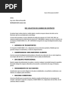 Solicitud de Contrato