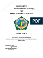 M.A. Mass Communication (LE) - 23012019