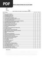 Inventario de Conducta Infantil en El Aula de Eyberg