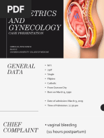 POSTPARTUM HEMORRHAGE Simbulan Obgyne Case Pres