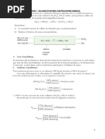 Actividad - Balance Con Reacciones Quimicas