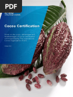 Study On The Costs Advantages and Disadvantages of Cocoa Certification - FINAL - Erratum PDF