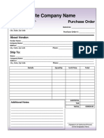 Purchase Order 04