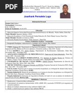 CV Ing. Josefrank Pernalete