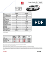 Noua Honda CR-V Hybrid: Lista de Preturi (Euro, Tva Inclus)