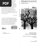 1997 Pedagogia de La Autonomia Freire PDF