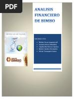 Analisis Financiero de Bimbo