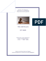 Afp Articles of War