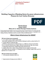 Building Capacity of Banking Sector For Green Infrastructure Finance For Low Carbon Economy