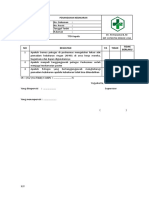 8.5.1.3 Daftar Tilik Jika Terjadi Kebakaran