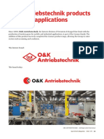 O&K Antriebstechnik Products and Their Applications