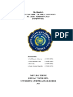 Proposal PKL Bondowoso PT - CITRA PEMBANGUNAN