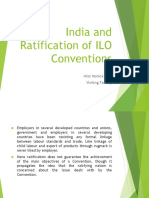 India and Ratification of ILO Conventions