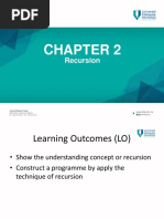 Chap 2 Recursion