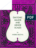 Segovia Scales For Classical Guitar PDF