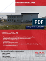 Industrial Building For Sale/Lease: Asking Price: $4,650,000