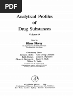 (Analytical Profiles of Drug Substances 9) Klaus Florey (Eds.) - Academic Press (1981) PDF