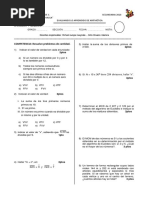 Prueba Bimestral de Aritmetica IV Bimestre