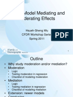 Model Mediating and Moderating Effects PDF