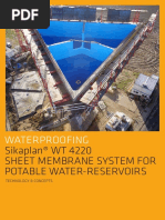 Sikaplan WT 4220 Sheet Membrane Potable Water Reservoirs Eng