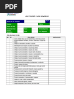 Check List para Buses