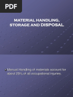 Day 2 Materials Handling, Storage & Disposal