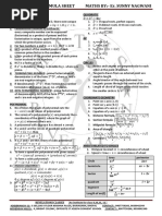 10th Formula Sheet