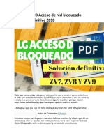 LG Tribute HD Acceso de Red Bloqueado Solucion Definitiva 2018