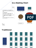 Seating Chart Templates 1