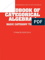 (Encyclopedia of Mathematics and Its Applications) Francis Borceux - 001 - Handbook of Categorical Algebra - Volume 1, Basic Category Theory-Cambridge University Press (1994) PDF