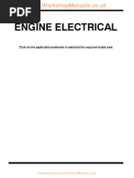 Engine Electrical: Click On The Applicable Bookmark To Selected The Required Model Year