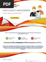 Quality Audits Management Software - Internal Audit Software - AuraQMS