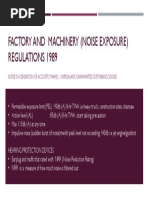 Factory and Machinery (Noise Exposure) Regulations