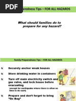 Disaster Preparedness For Family (Philippines)