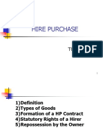 TOPIC 4 Law of Hire Purchase