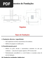 Aula 1 Fundacoes Directas Sapatas PDF