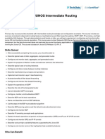 Junos Intermediate Routing PDF