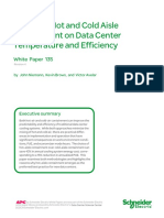 Impact of Hot and Cold Aisle Containment On Data Center Temperature and Efficiency PDF