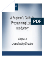 A Beginner's Guide To Programming Logic, Introductory: Understanding Structure