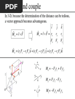 Statics ch2 - Present - 4 (3D Moment and Couple) PDF