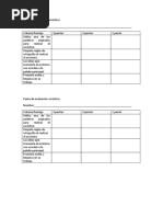 Pauta de Evaluación Acróstico