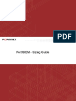 FortiSIEM Sizing Guide PDF