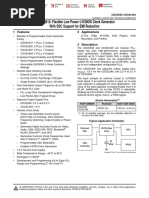 CDCE (L) 913: Flexible Low Power LVCMOS Clock Generator With SSC Support For EMI Reduction