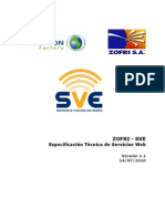 Sve Especificacion Tecnica Web Services