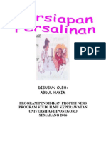 Leaflet Persiapan Kelahiran